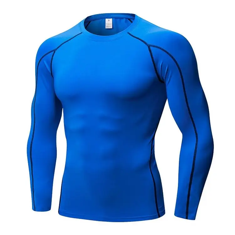 

Dry Fit Skinny Compression Running Sports Fitness Men T Shirt, Customized colors