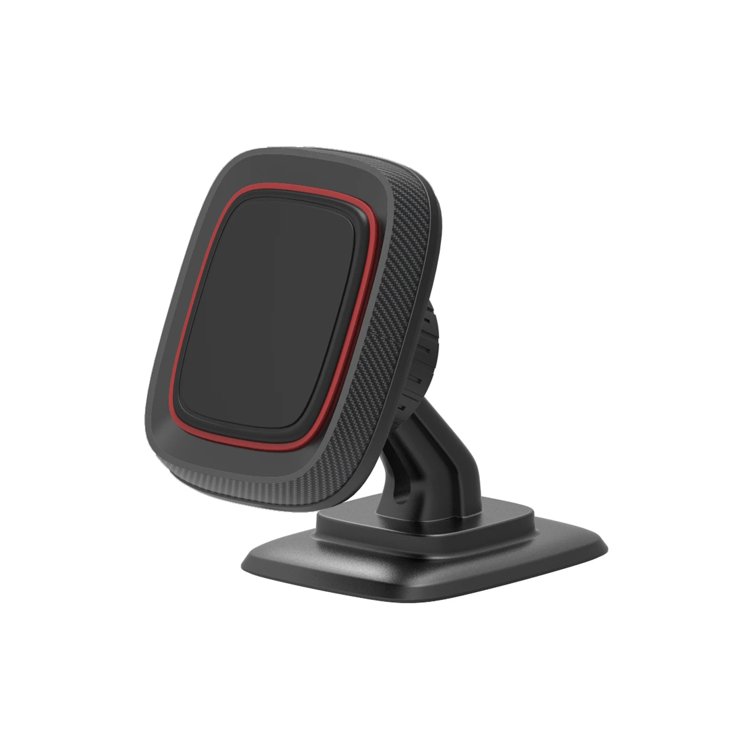 

Fit for curved surface! 3M Tape 360-degree Rotation in-car Phone Stands Universal Dashboard Magnetic Car Holder for All Phones, Black/grey/red/blue