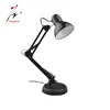 Modern Flexible Desk Lamps Iron Study/Computer Lights Reading Light Long Swing Arm Black/White/Red LED Home Decor Table Lamp