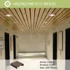 green lightweight ceiling material interior non-toxic decorative wood board