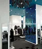 Fashionable Decorative Partition Glass for shop fronts partitions background wall vogue mall window