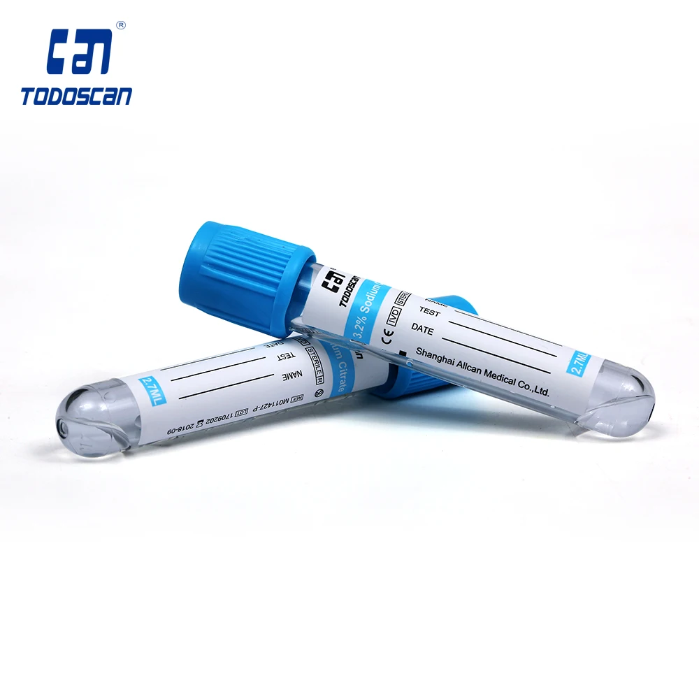 Medical Disposable Vacuum Blood Extraction 2.7ml Pt Test Tube Buy