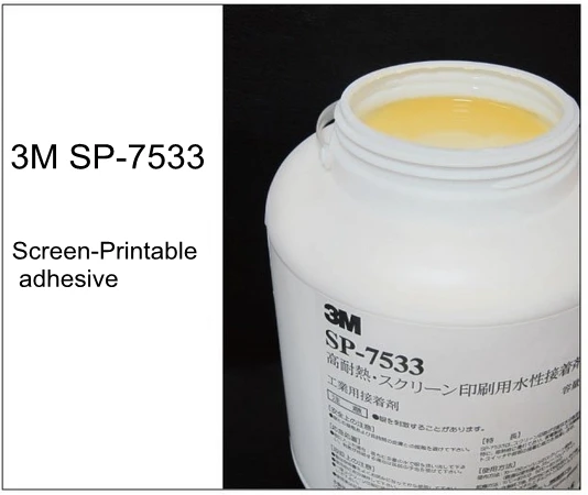 High Quality 3m Screen-printable Adhesive Sp7533 High Solids Apply For ...