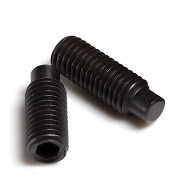 
Hexagon socket set screws dog point 