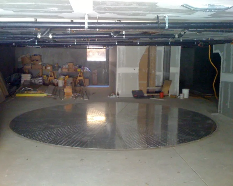 Car Turntable For Car Show Revolving Stage (sjc4-6) - Buy Car Parking ...