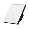 433MZH Remote touch smart switch EU UK Standard 1 Way Smart Sensor Wall light L wire switch