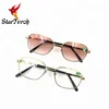 High quality square frame bifocal optical lens eyeglasses