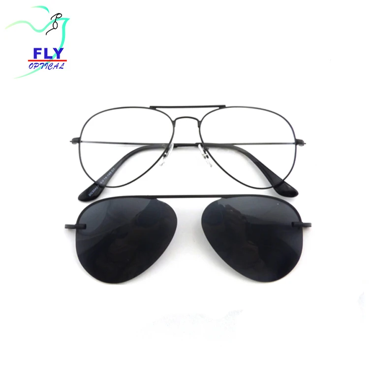 

Newest Products 2019 wenzhou fashion sunglass metal clip on sunglass