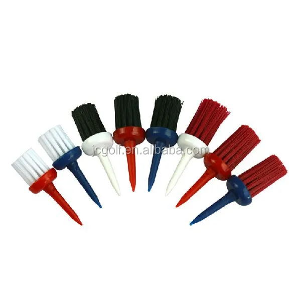 

Factory wholesales unique plastic brush golf tees