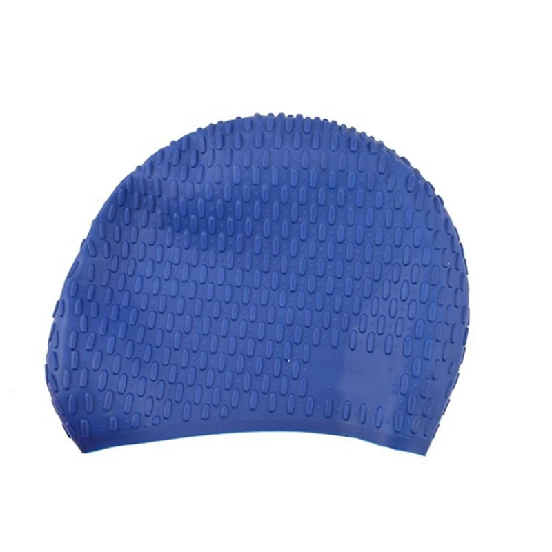 
Cheap custom printed logo 3D silicone swimming cap 