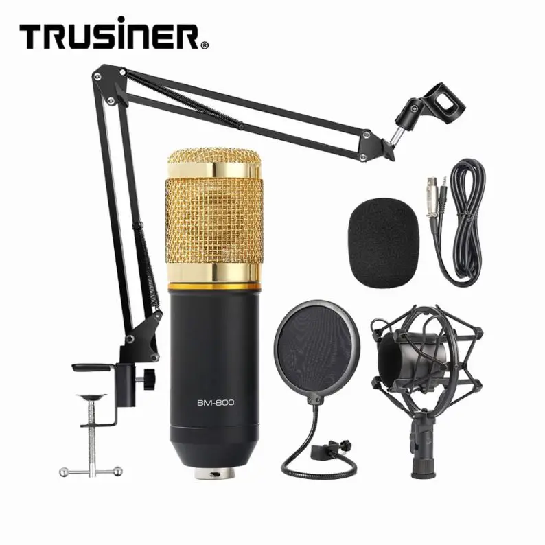 Durable In Use Studio Condenser Microphone