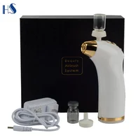 

haosheng 3.7V battery airbrush kit white facial cordless airbrush compressor