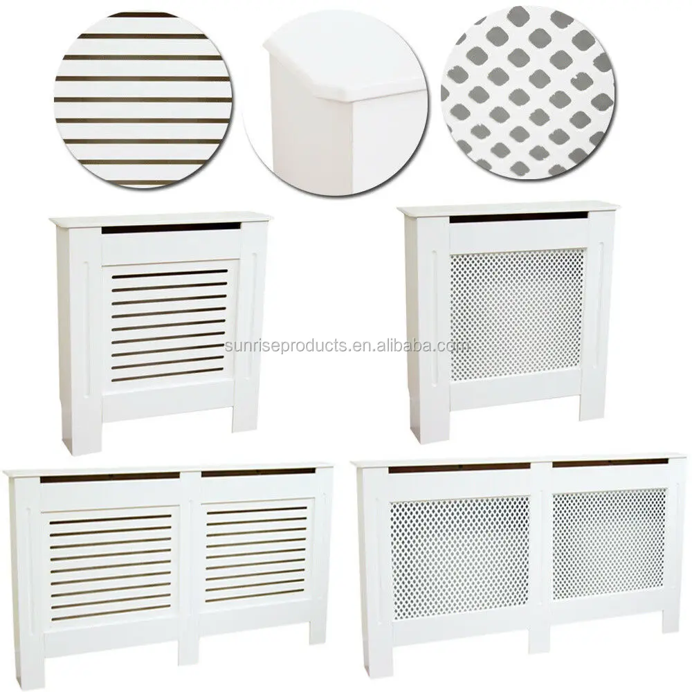 Radiator Cabinet Decorative Screening Perforated 3mm & 6mm thick MDF laser cutO1 