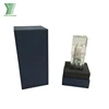 luxury design rigid lipstick package box with settled pedestal