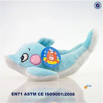 blue dolphin stuffed animal