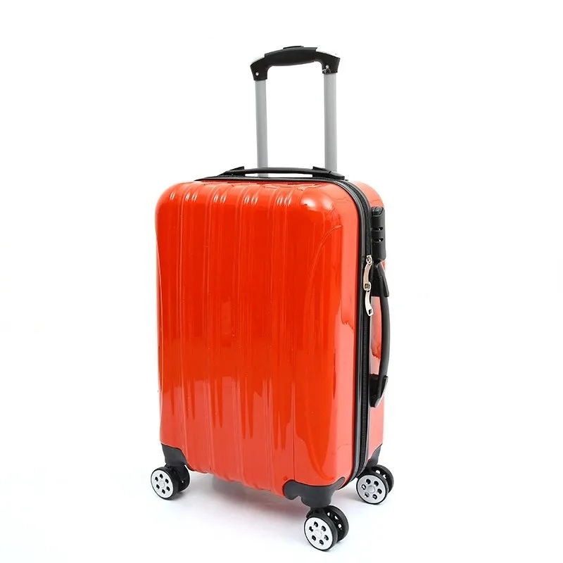 Bright Color Travelling Luggage Set Airport Abs Suitcase Hard Shell