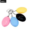 Portable Keyring Defense Personal Alarm keychain Girl Women Anti-Attack Security Protect Alert Emergency panic Alarm