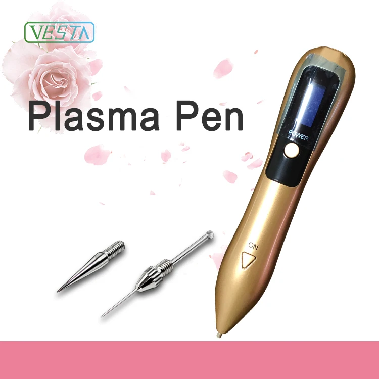 

2019 Vesta Beauty machine skin rejuvenation facial lifting plasma pen for color spot, Sliver,white,pink,gold