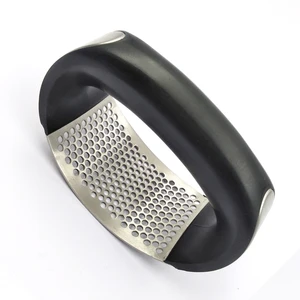Image of 2019 Customized Food Grade mash grater ginger juicer stainless steel garlic press for kitchen
