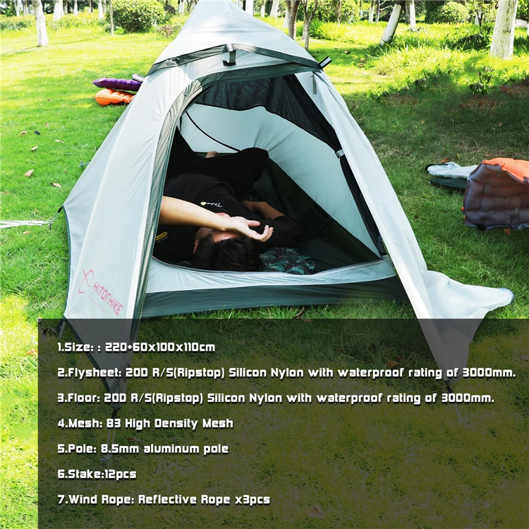 Camping Ultralight And Easy Set Up 1 Person Tent Buy 1 Person Tent,Camping Tent,Portable Tent