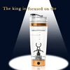 600ml USB & Micro-USB Device-Charging Capabilities electric protein joyshakers bottle with phone charging