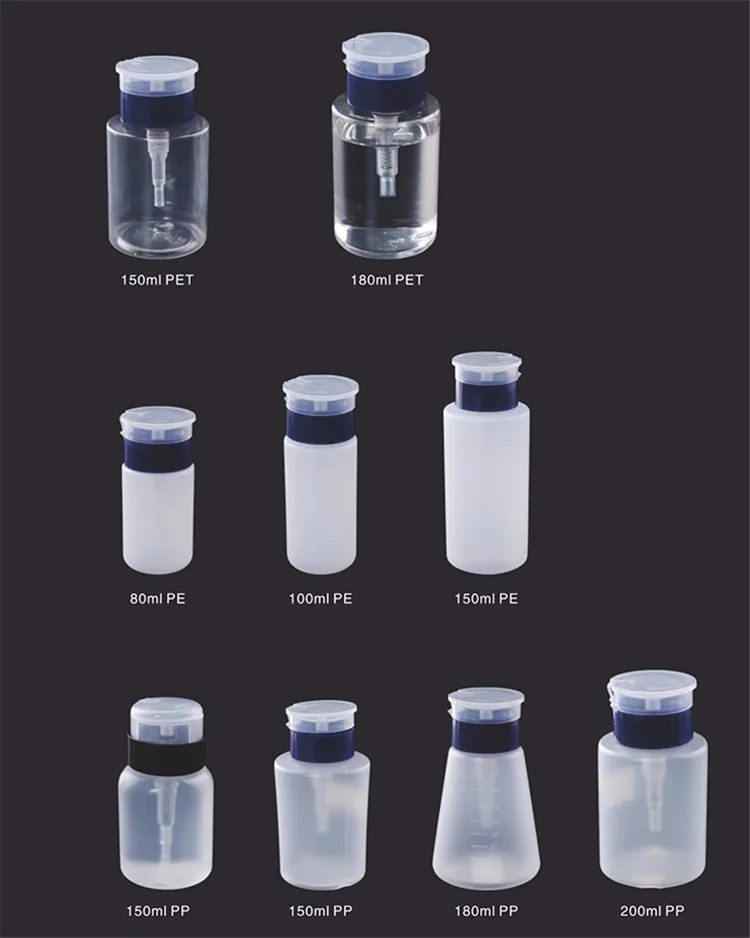nail pump with bottle