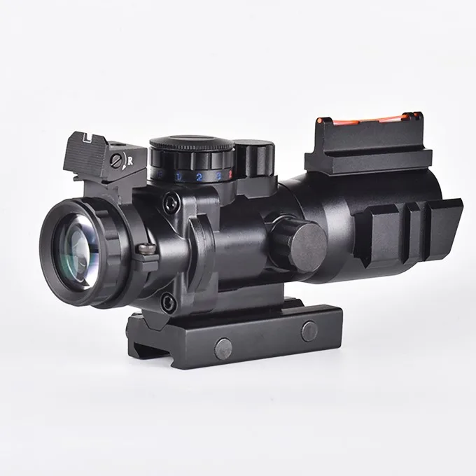 

Deron acog 4x32 red dot rifle scope for tactical