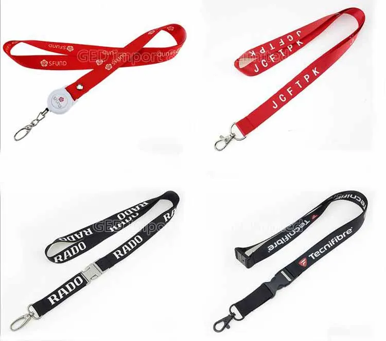 Oem Customized 15mm 20mm 25mm Sublimation Blank Polyester Lanyard ...