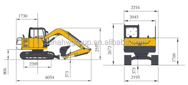 China new prices mini crawler excavator
