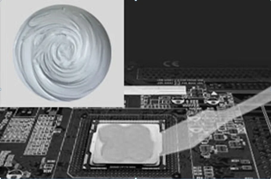 5.0w/m.k Cpu Thermal Grease Conductive Silicone Silicone Grease Es1850