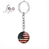 Wholesale flag digital clock amg 3d crystal keychain