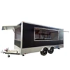 Mobile fried ice cream corn food truck food trailer kiosk carts