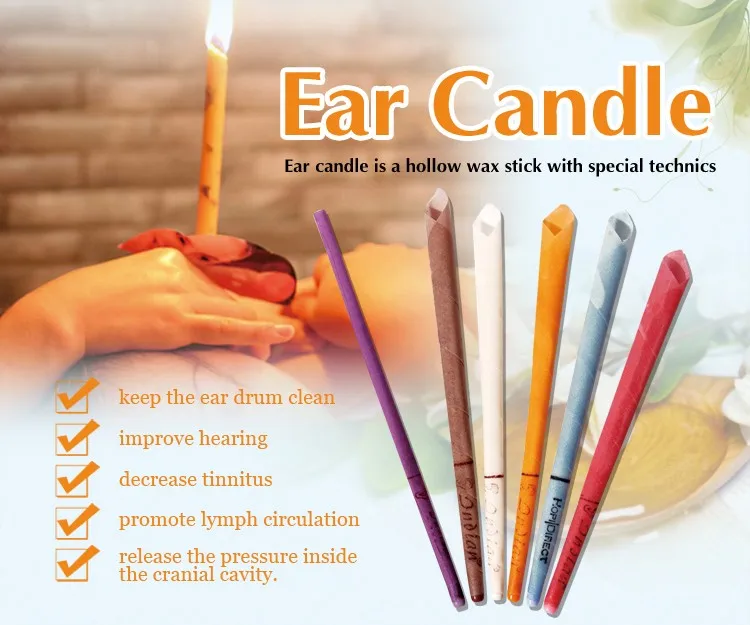 Natural Beeswax Ear Candle for Healthcare