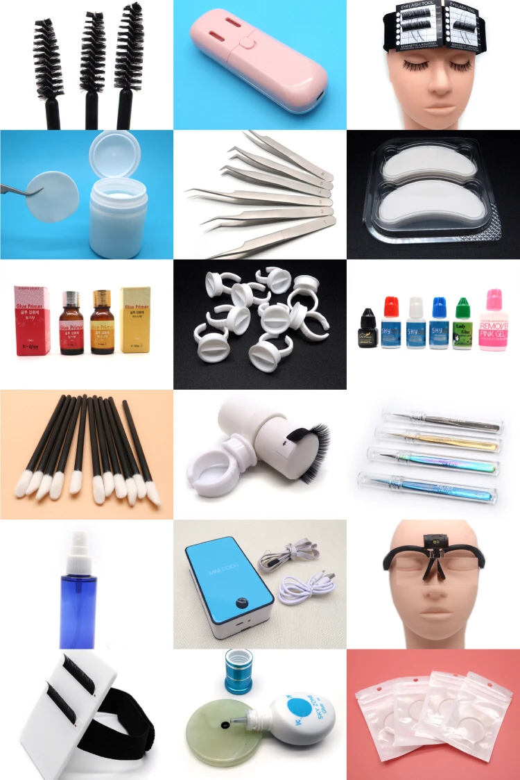 Worldbeauty Eyelash Extension Tools Kiss Eyelash Glue Blink Lash Glue