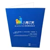 Customized A4 paper school folder with CMYK printing