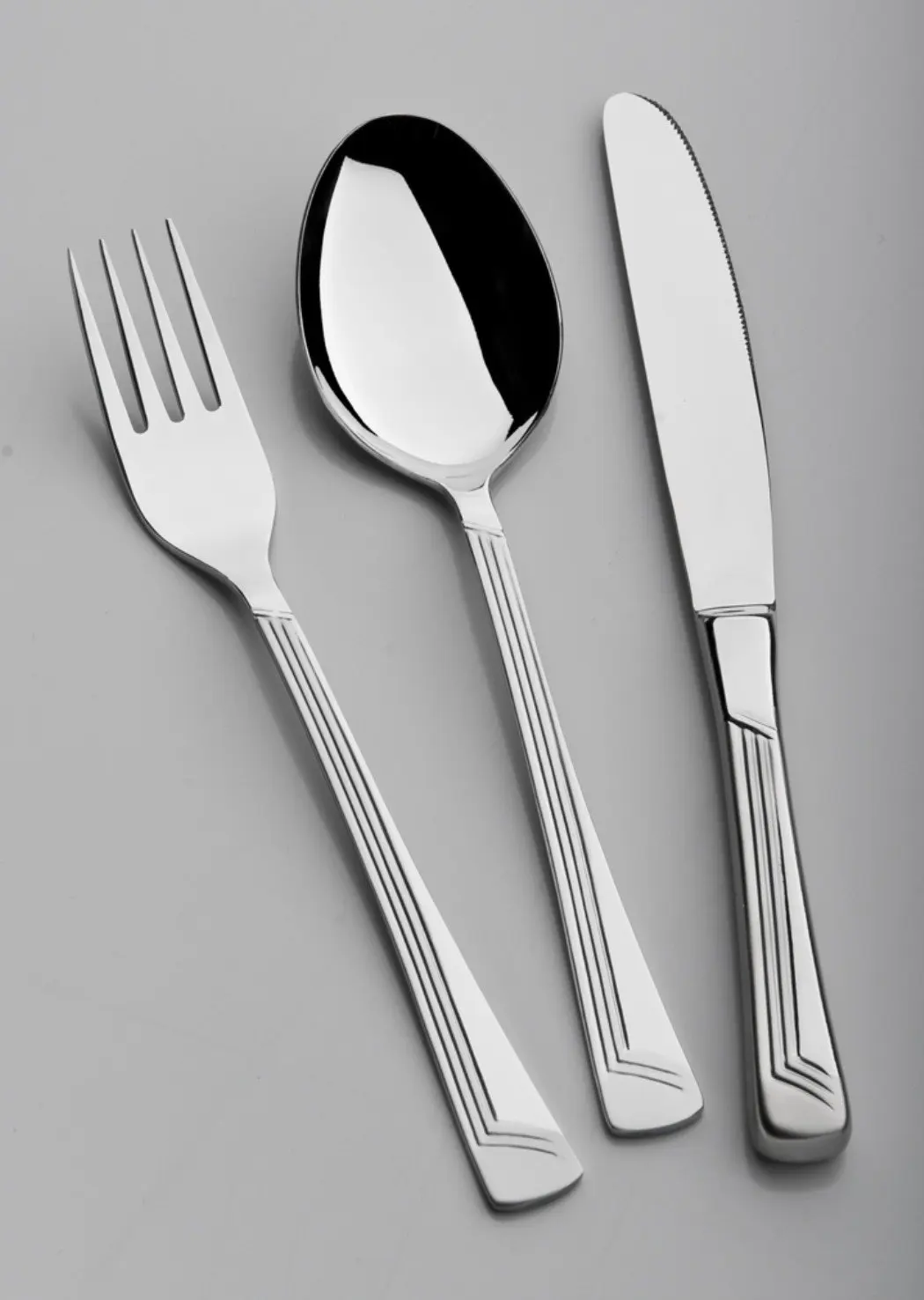 fork knife and spoon