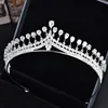Top grade Korean crystal zircon bride crown wedding dress accessories