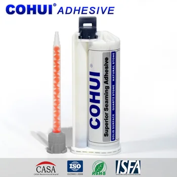 Solid surface seam adhesive