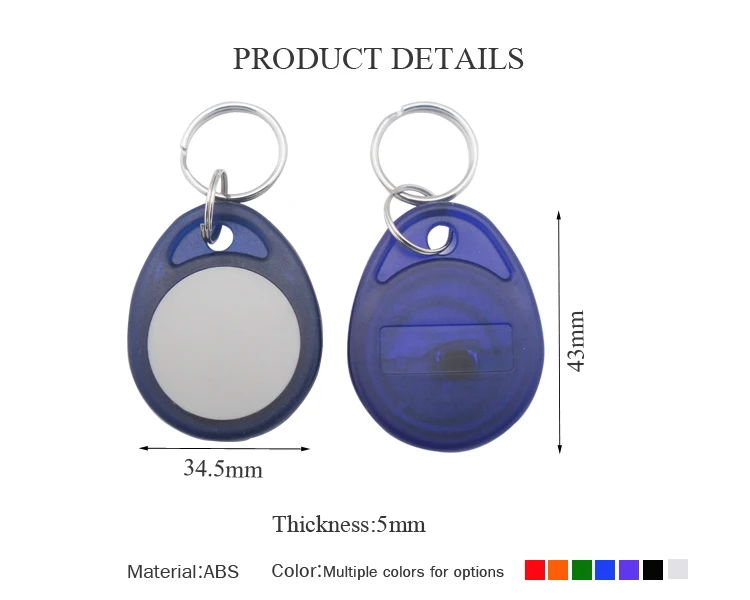 rfid smart keyfobs ntag203 rfid keyfobs