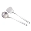 Kitchenware Two-piece Soup Spoon Spatula Metal Stainless Steel Kitchen Tools Utensil