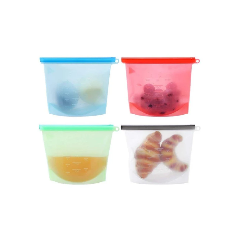 Food Preservation Fresh reusable silicone food storage bag