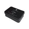 small rectangular metal soap tin box with custom