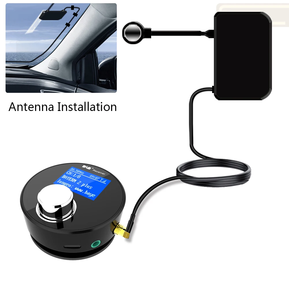 Factory Oem Odm Dab+radio Receiver With Enhanced Omnidirectional Sma