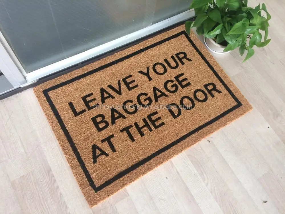 Blank Unpainted Wholesale Plain Coir Door Mats Buy Wholesale Plain