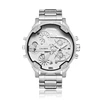Dropshipping wholesales CAGARNY 6820 Fashionable Business Style Large Dial Dual Time Zone Quartz Movement Wrist Watch