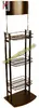 3 cases wine display stand for bottles showing / wine bottles rack tower display/wine&beverage bottles standing holders