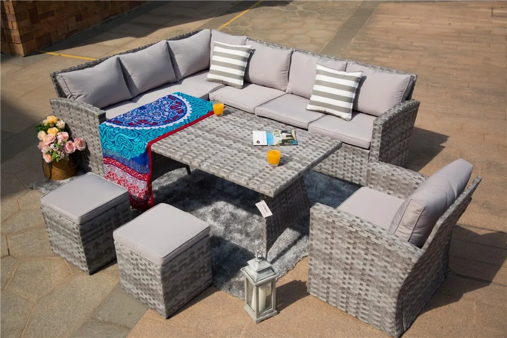 New Design Products Outdoor Rattan Furniture Garden Sets - Buy Garden