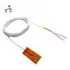 High Temperature Pt100 Rtd Sensor with Fiberglass Lead Wire and Kapton Tap