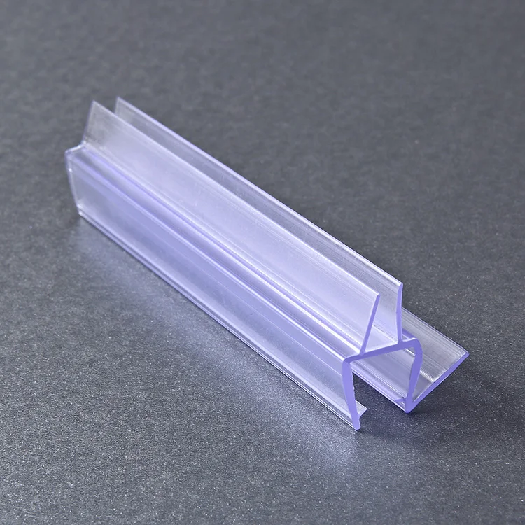 New material shower enclosure glass door bottom seals factory