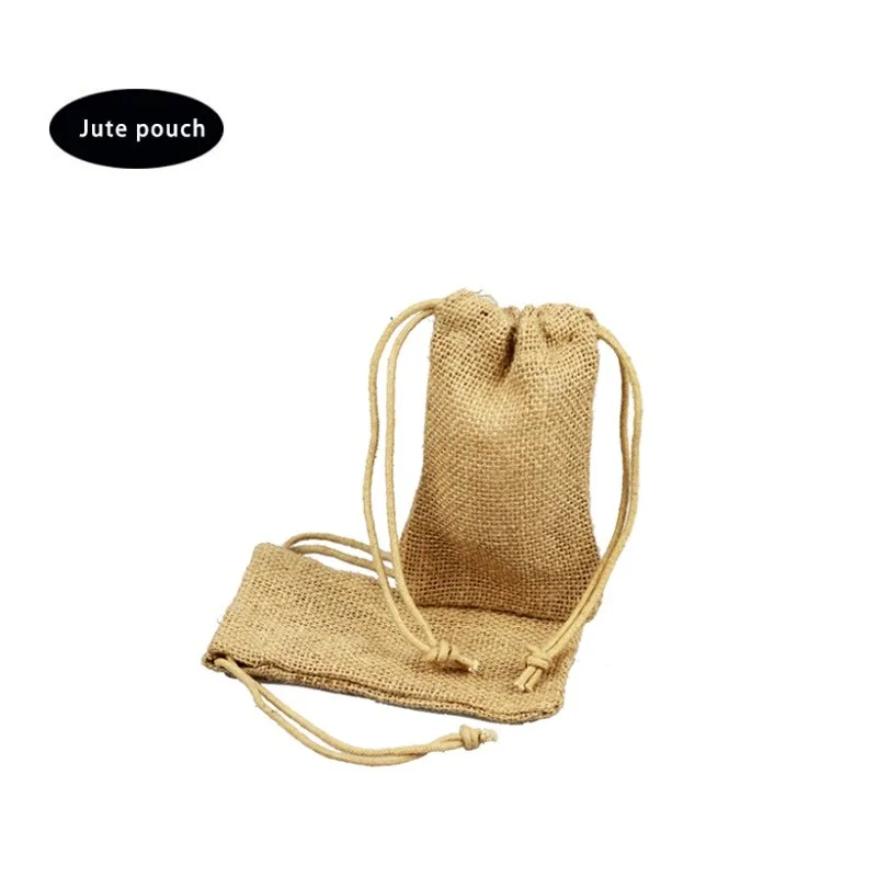 gunny bag sack drawstring bag pouch for jewelry packing